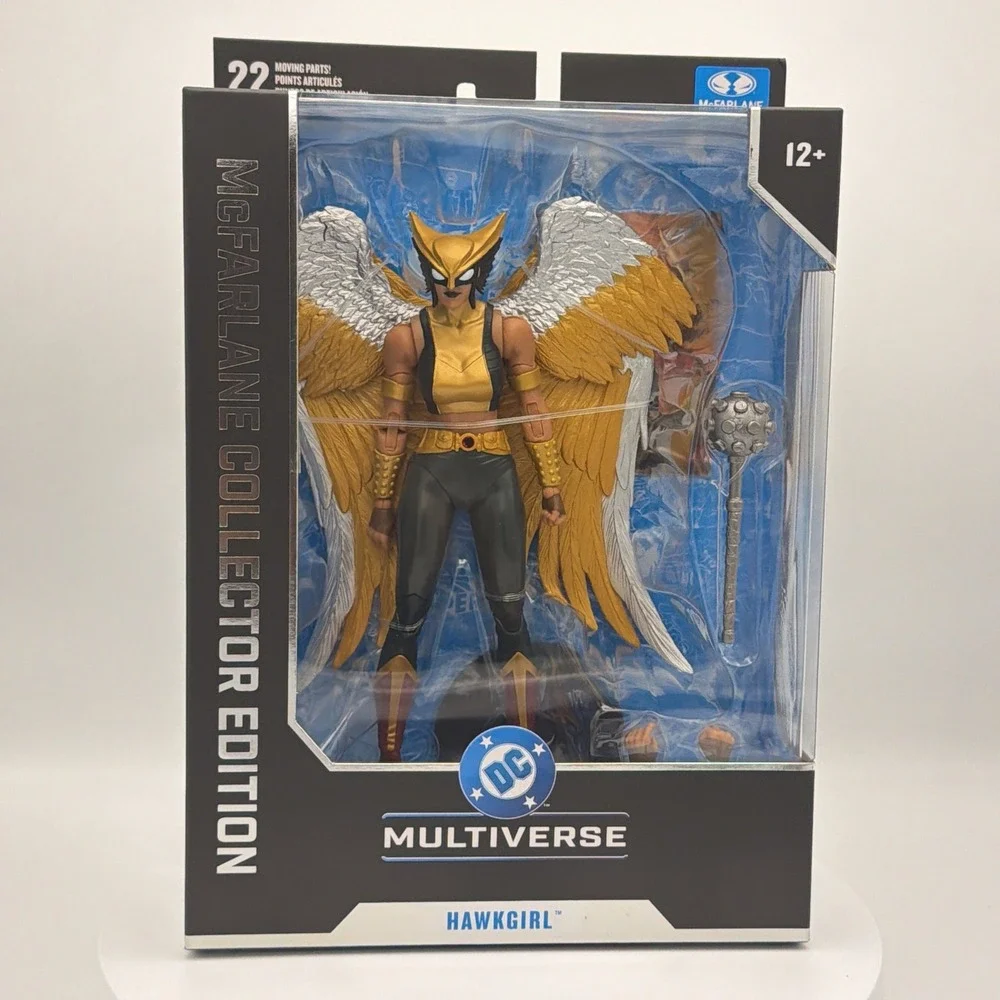 McFarlane Hawkgirl 2026 Action Figure 7in Gold DC Multiverse Collector Edition